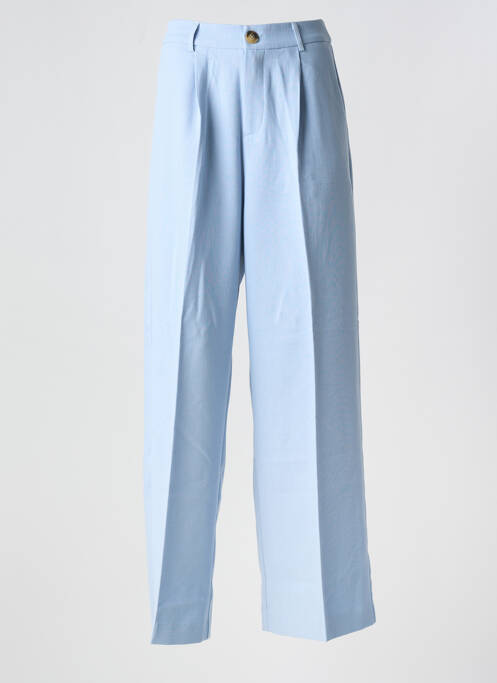 Pantalon droit bleu GRACE & MILA pour femme