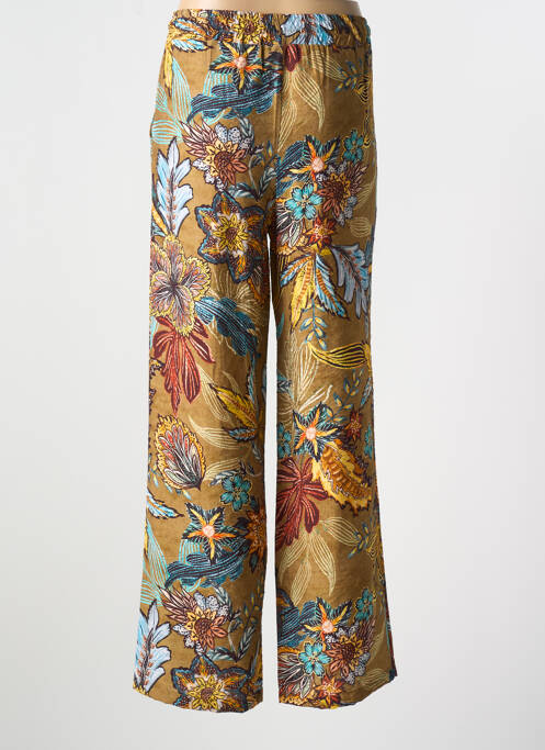 Pantalon droit marron PAKO LITTO pour femme