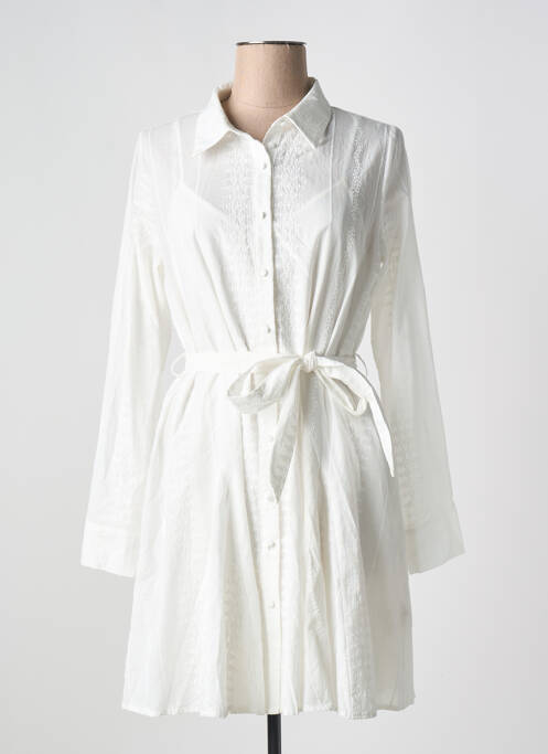 Robe courte blanc GRACE & MILA pour femme