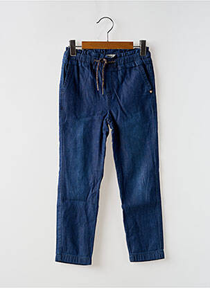 Jeans coupe slim taille normale taille élastique bleu GARCIA fille