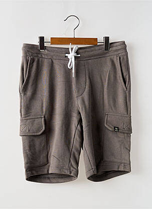Short poches taille élastique gris GARCIA garcon