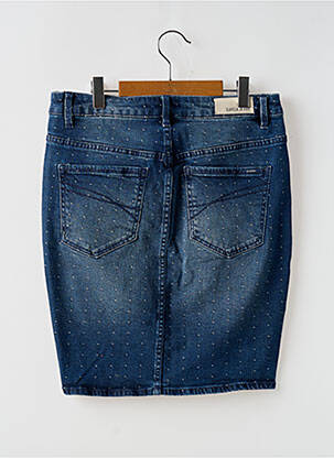 Jupe courte poches bleu GARCIA femme