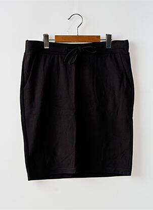 Jupe courte coupe droite noir GARCIA fille