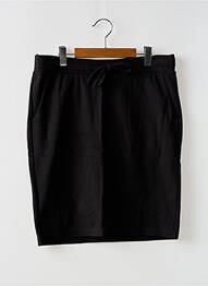 Jupe courte coupe droite noir GARCIA fille