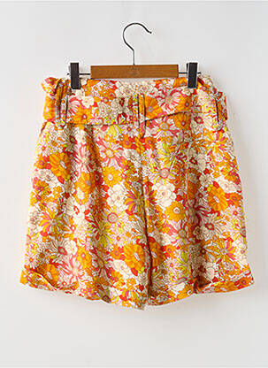 Short taille normale orange MOLLY BRACKEN fille