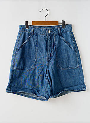 Short tissage denim taille normale bleu LES TROPEZIENNES femme
