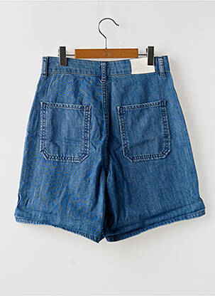Short tissage denim taille normale bleu LES TROPEZIENNES femme