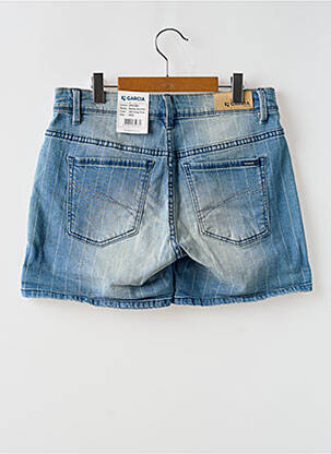 Short tissage denim taille normale bleu GARCIA femme