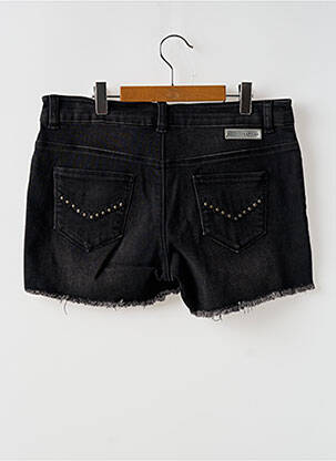 Short tissage denim taille normale noir IKKS femme