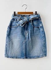 Jupe mi-longue bleu LE TEMPS DES CERISES pour fille seconde vue