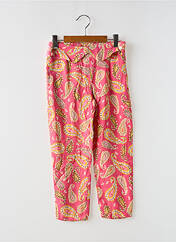 Pantalon droit rose IKKS pour fille seconde vue