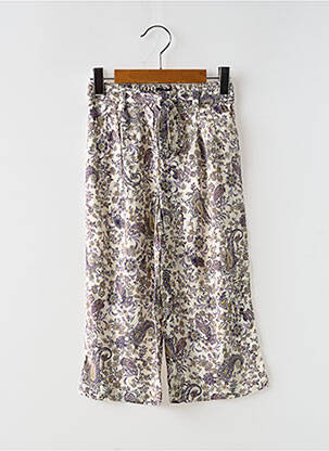 Pantalon large blanc IKKS pour fille