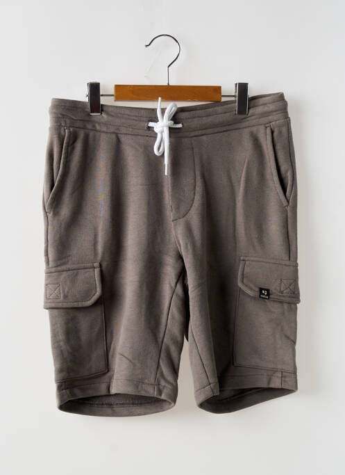 Short poches taille élastique gris GARCIA garcon