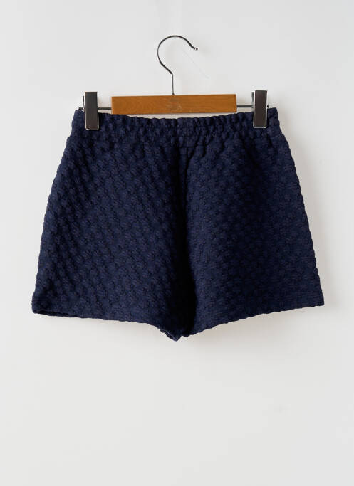 Short stretch taille élastique bleu IKKS fille