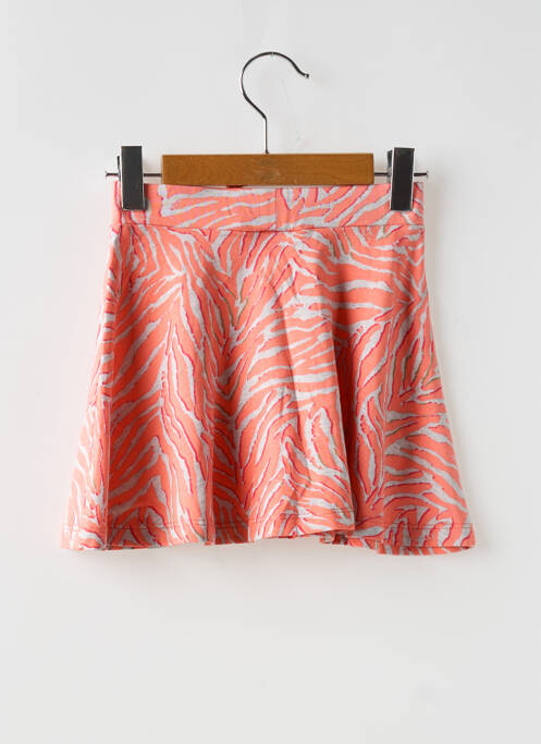 Jupe courte tissage popeline orange GARCIA fille