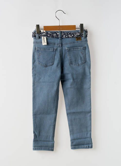 Jeans coupe slim bleu IKKS pour fille