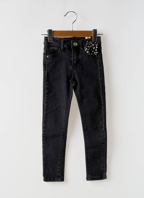 Jeans skinny noir IKKS pour fille