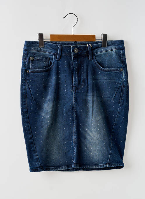 Jupe courte bleu GARCIA femme