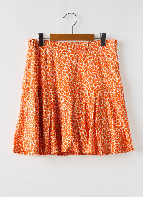 Jupe courte orange GEISHA pour fille