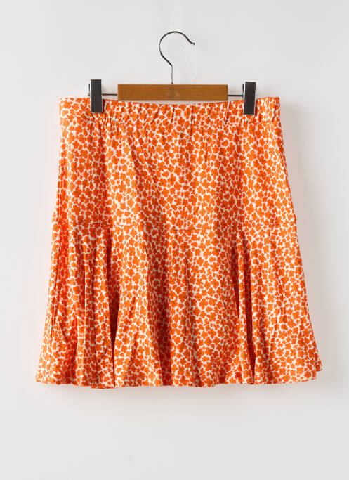 Jupe courte orange GEISHA pour fille