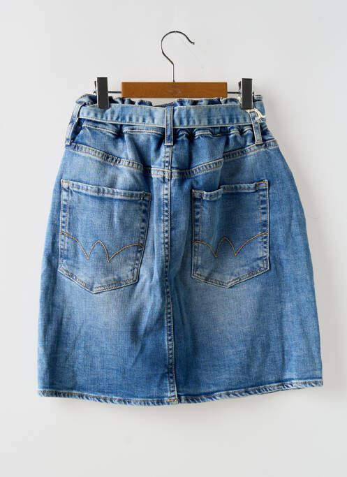 Jupe mi-longue bleu LE TEMPS DES CERISES pour fille