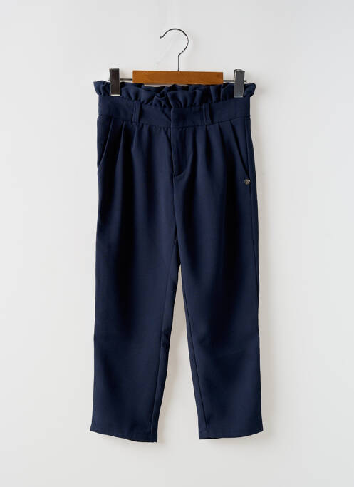 Pantalon droit bleu IKKS pour fille