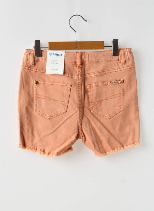Short orange GARCIA pour fille