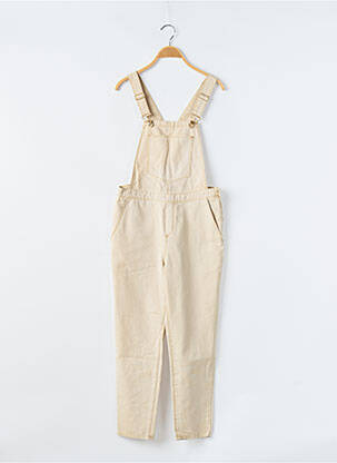 Salopette poches fines bretelles beige WAY (WAY ARE YOU) BY IKKS fille