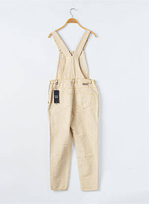 Salopette poches fines bretelles beige WAY (WAY ARE YOU) BY IKKS fille