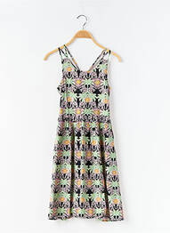Robe mi-longue fines bretelles fines bretelles noir MINI MOLLY BY MOLLY BRAKEN fille