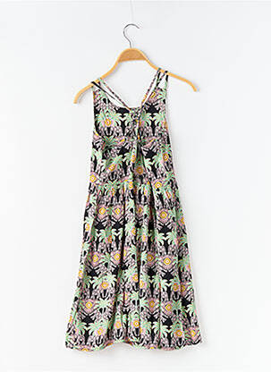 Robe mi-longue fines bretelles fines bretelles noir MINI MOLLY BY MOLLY BRAKEN fille