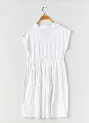 Robe mi-longue manches courtes manches courtes blanc MINI MOLLY BY MOLLY BRAKEN fille