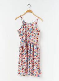 Robe mi-longue col carré fines bretelles rouge MINI MOLLY BY MOLLY BRAKEN fille