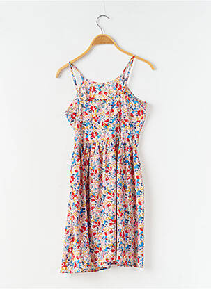 Robe mi-longue col carré fines bretelles rouge MINI MOLLY BY MOLLY BRAKEN fille