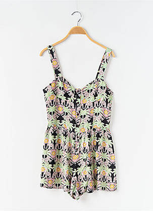 Combishort imprimé tie and dye fines bretelles noir MINI MOLLY BY MOLLY BRAKEN fille