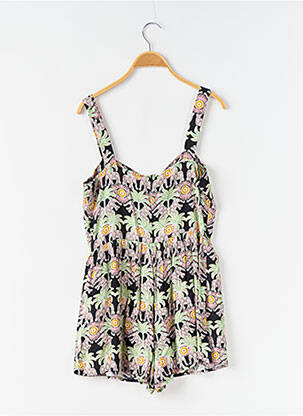 Combishort imprimé tie and dye fines bretelles noir MINI MOLLY BY MOLLY BRAKEN fille