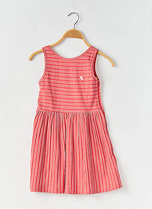Robe mi-longue sans manche sans manche rose J&JOY fille