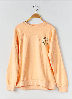 Sweat-shirt manches longues manches longues orange GARCIA fille