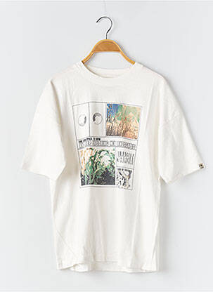 T-shirt stretch manches courtes beige GARCIA garcon