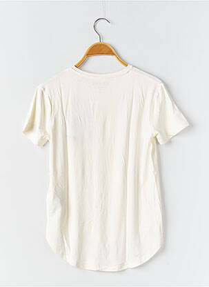 T-shirt stretch manches courtes beige GUESS garçon