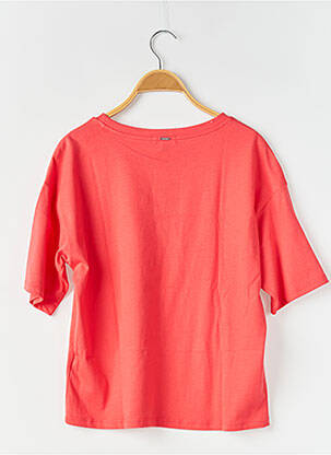 T-shirt stretch manches courtes rouge WAY (WAY ARE YOU) BY IKKS fille