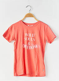 T-shirt stretch manches courtes orange GARCIA garcon