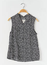 Top sans manche sans manche noir WAY (WAY ARE YOU) BY IKKS fille