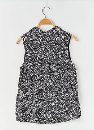 Top sans manche sans manche noir WAY (WAY ARE YOU) BY IKKS fille
