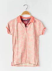 Polo orange J&JOY pour garçon seconde vue