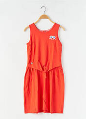 Robe mi-longue orange 4508005 pour fille seconde vue