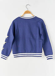 Sweat-shirt bleu PEPE JEANS pour fille seconde vue