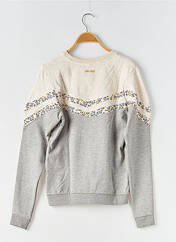 Sweat-shirt gris J&JOY pour fille seconde vue