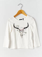 T-shirt beige IKKS pour fille seconde vue