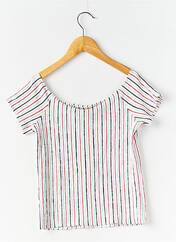T-shirt blanc GARCIA pour fille seconde vue